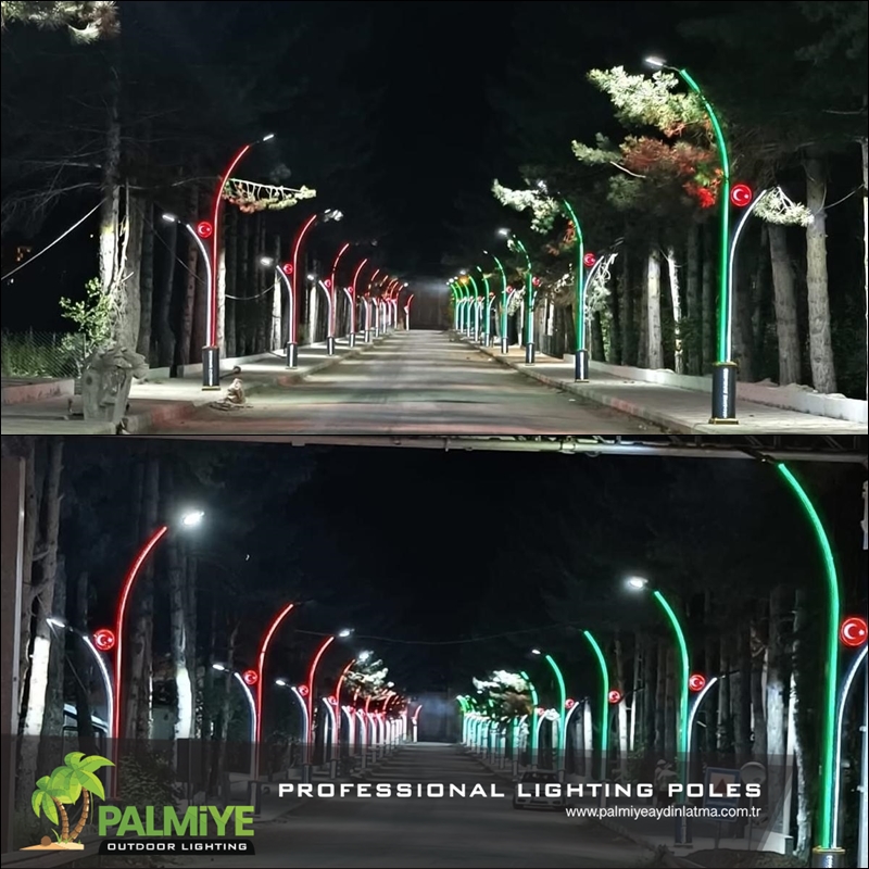 Original Palmiye Lighting application — Tokat – Başçiftlik Municipality
