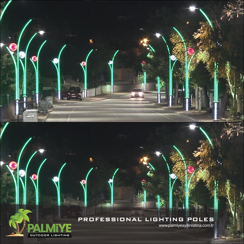 Original Palmiye Lighting application — Erzincan – Refahiye Municipality