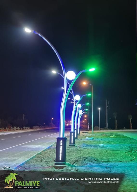 Original Palmiye Lighting project – Muğla – Köyceğiz OPET · View 2