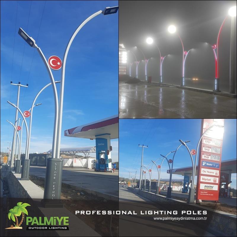 Original Palmiye Lighting installation – Kocaeli – Sitare Petrol