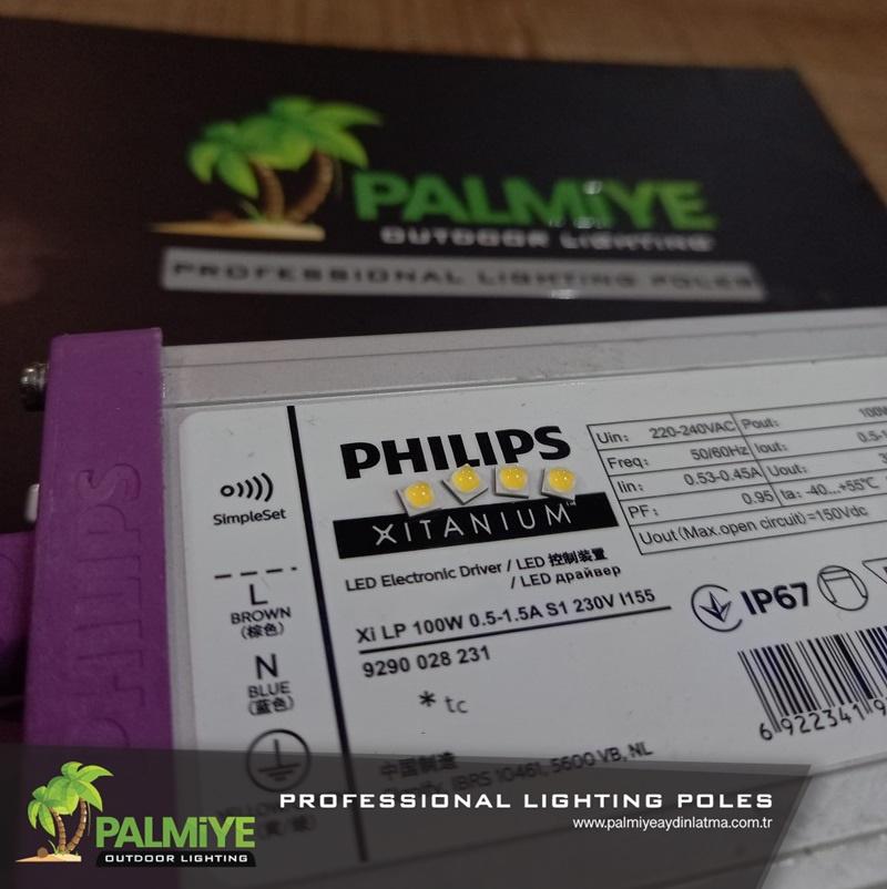 Palmiye Lighting production, factory and finished lighting projects