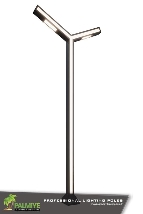 JOLIE v1 – park and garden lighting pole – Palmiye Lighting