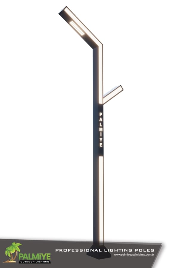 MARTINE v1 – park and garden lighting pole – Palmiye Lighting