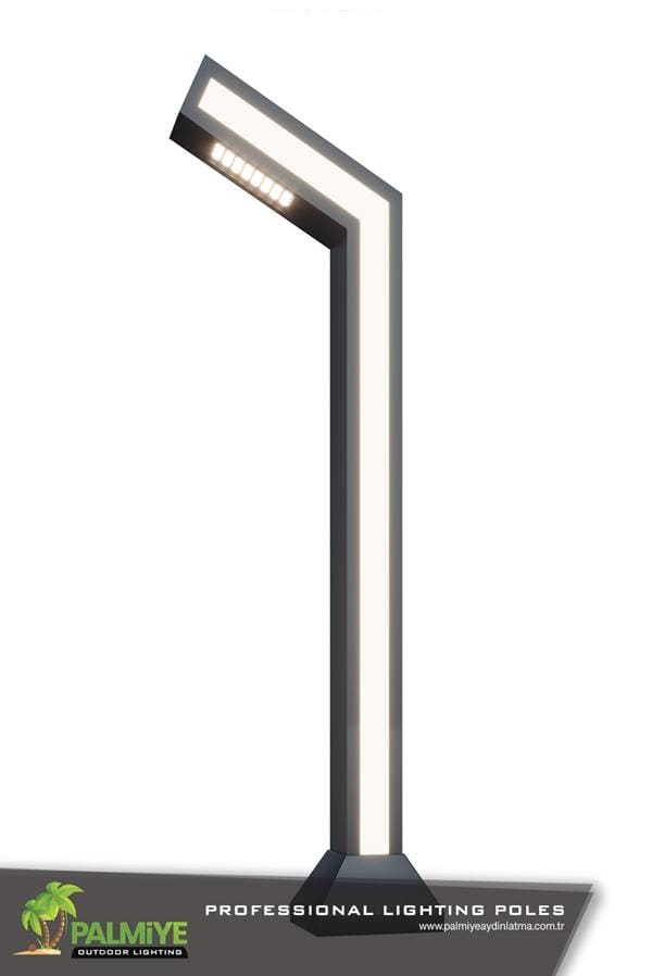 VICTOR WHITE – outdoor bollard lighting – Palmiye Lighting