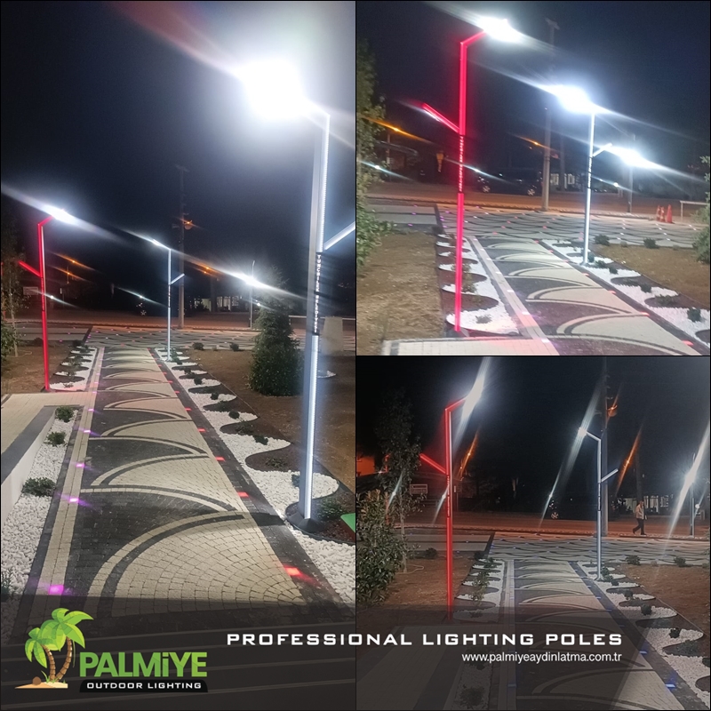 كوتاهيا – تونتش بيليك بلدية – مشاريع إنارة الحدائق – Palmiye Lighting