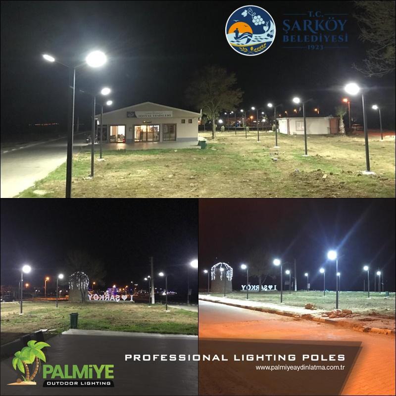 تكيرداغ – شاركوي بلدية – مشاريع إنارة الحدائق – Palmiye Lighting