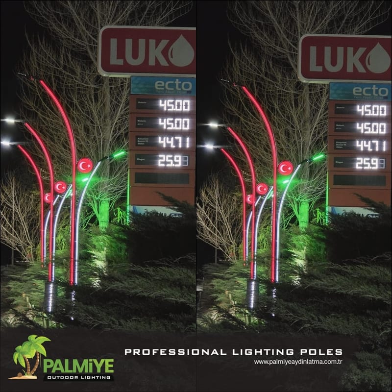 أنقرة لوك أويل – صورة إضافية للمشروع – مشاريع إنارة محطات الوقود – Palmiye Lighting