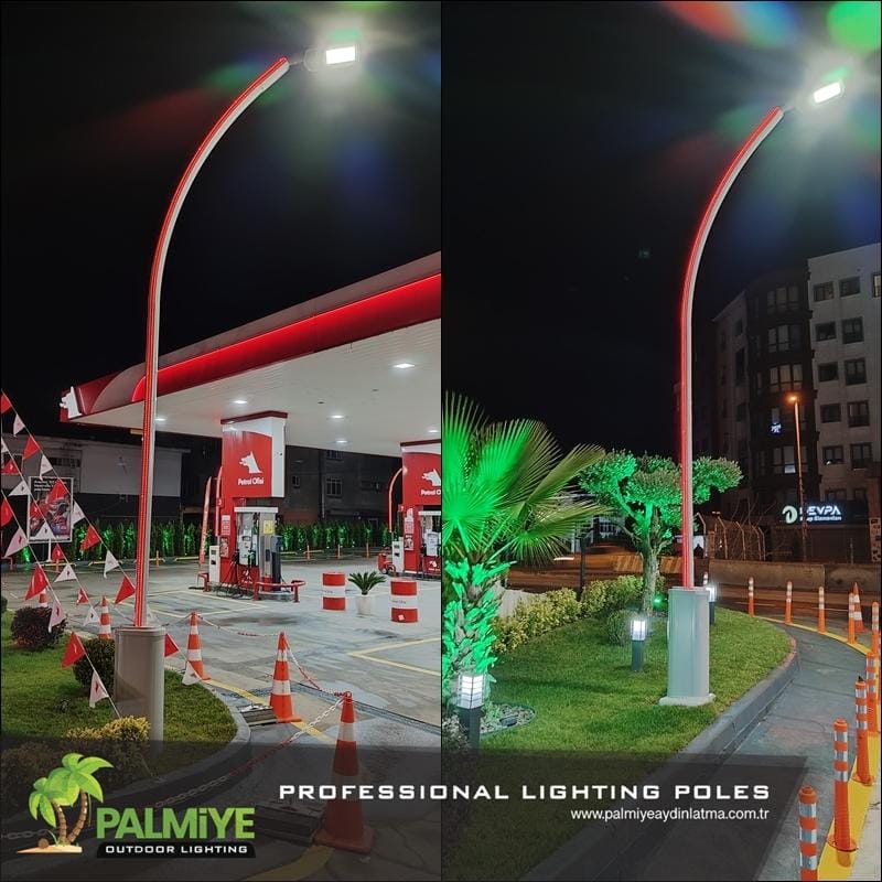 إسطنبول توبتشولار بترول أوفيسي – صورة إضافية – مشاريع إنارة محطات الوقود – Palmiye Lighting