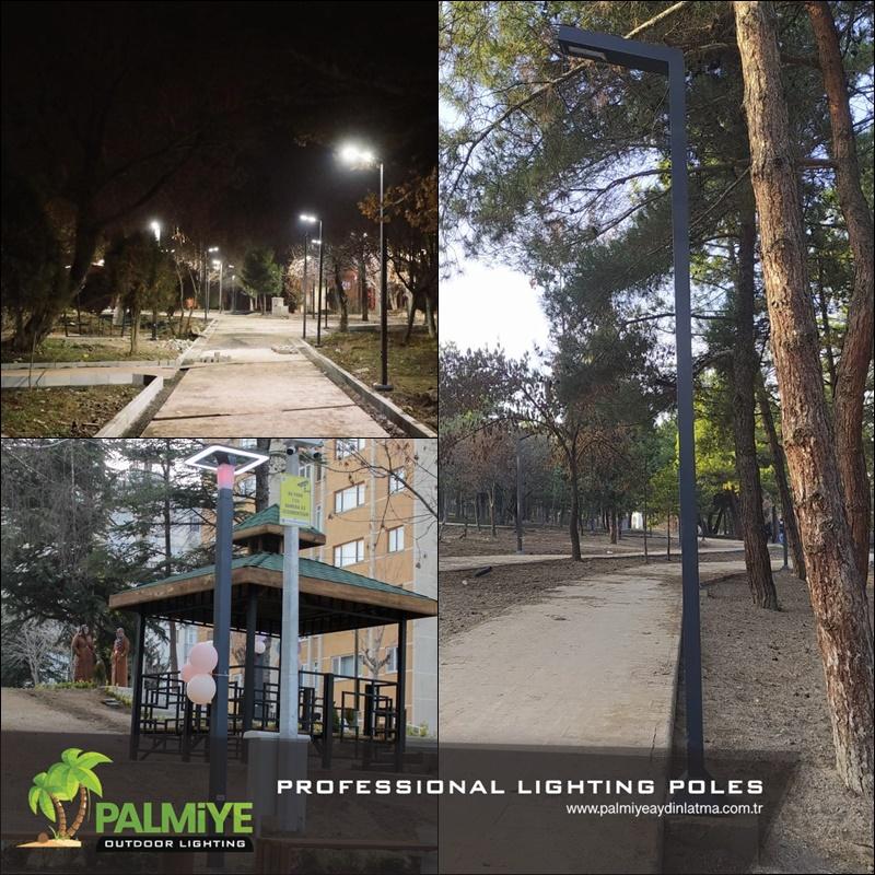 كوتاهيا بلدية – مشاريع إنارة الحدائق – Palmiye Lighting