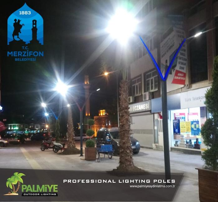 أماسيا – مرزيفون بلدية – مشاريع إنارة الطرق – Palmiye Lighting