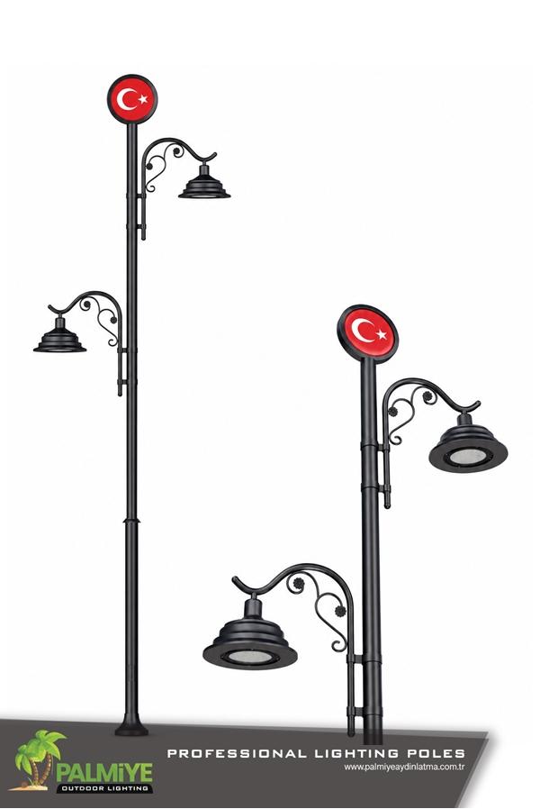 LUCIANO – عمود إنارة للحدائق والمتنزهات – Palmiye Lighting