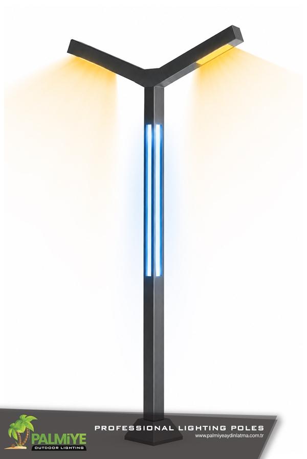 PHOENIX TWO – عمود إنارة للحدائق والمتنزهات – Palmiye Lighting