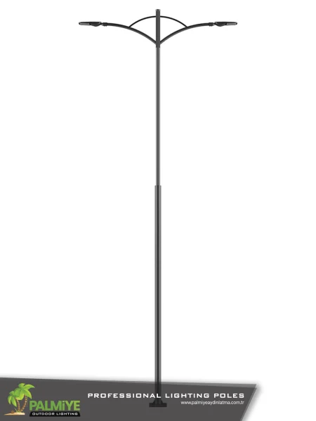 ROAD V2 – أعمدة إنارة الطرق من الفولاذ المجلفن – Palmiye Lighting
