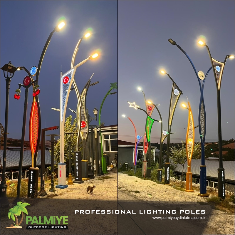 Usine de mâts d’éclairage à Istanbul — Palmiye Lighting