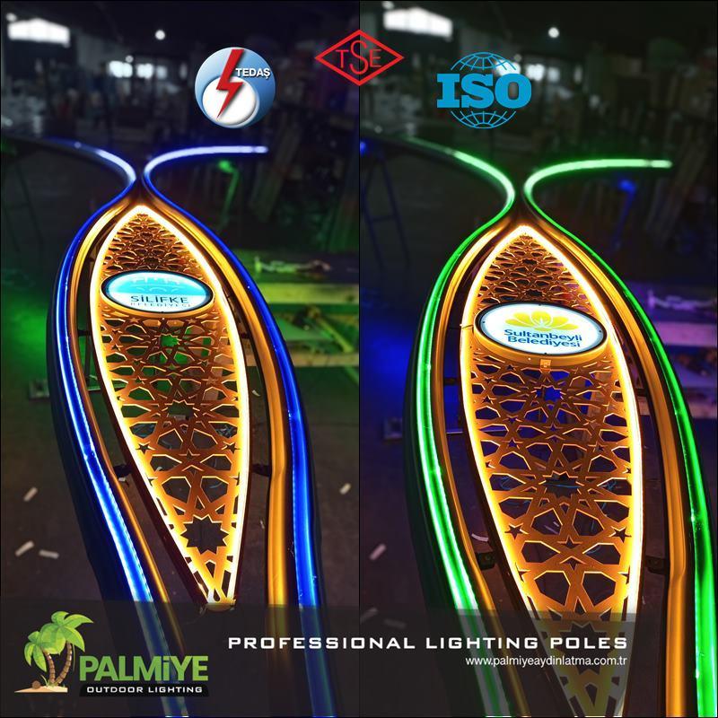 Usine de mâts d’éclairage à Istanbul — Palmiye Lighting