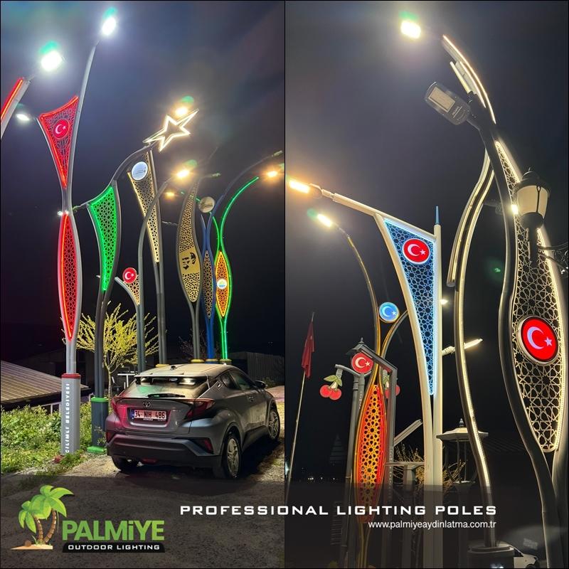 Usine de mâts d’éclairage à Istanbul — Palmiye Lighting