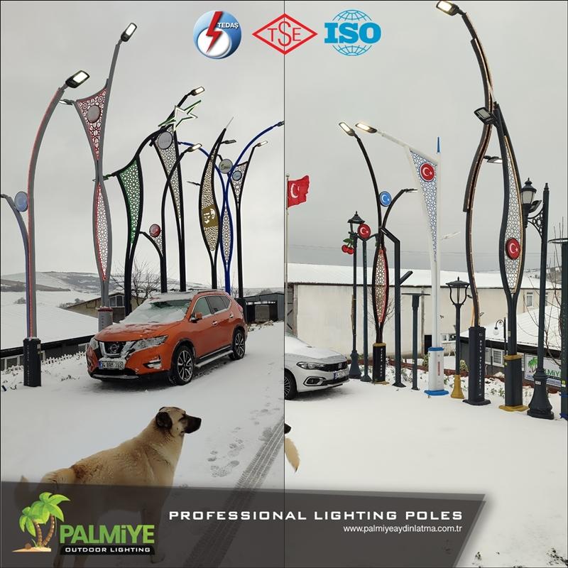 Usine de mâts d’éclairage à Istanbul — Palmiye Lighting