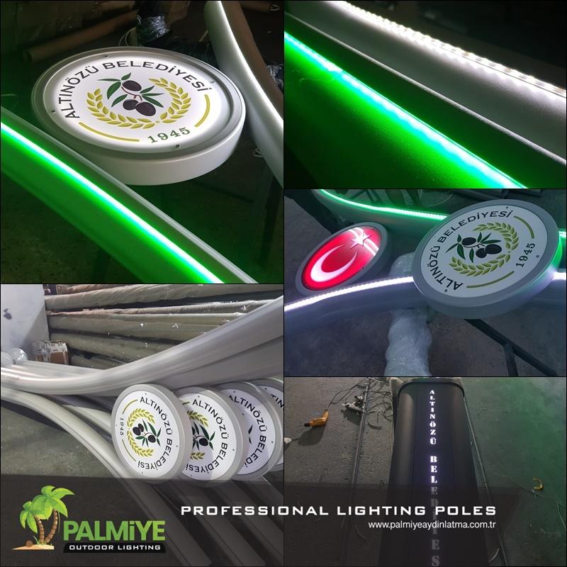 Usine de mâts d’éclairage à Istanbul — Palmiye Lighting