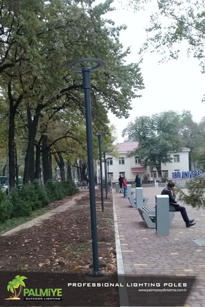 Kazakhstan – Almaty, vue 2 — Projets d’éclairage de parcs et jardins — Palmiye Lighting