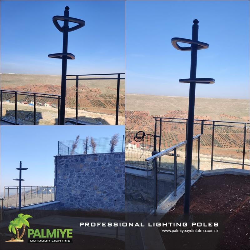 Gaziantep — Projets d’éclairage de parcs et jardins — Palmiye Lighting