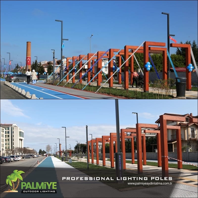 Trabzon – Yomra Municipalité — Projets d’éclairage routier — Palmiye Lighting