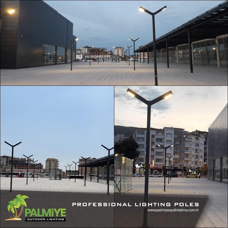 Bursa – Orhangazi Centre culturel — Projets d’éclairage de parcs et jardins — Palmiye Lighting