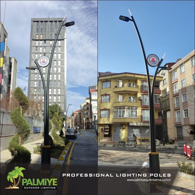 Istanbul – Kağıthane Municipalité — Projets d’éclairage routier — Palmiye Lighting