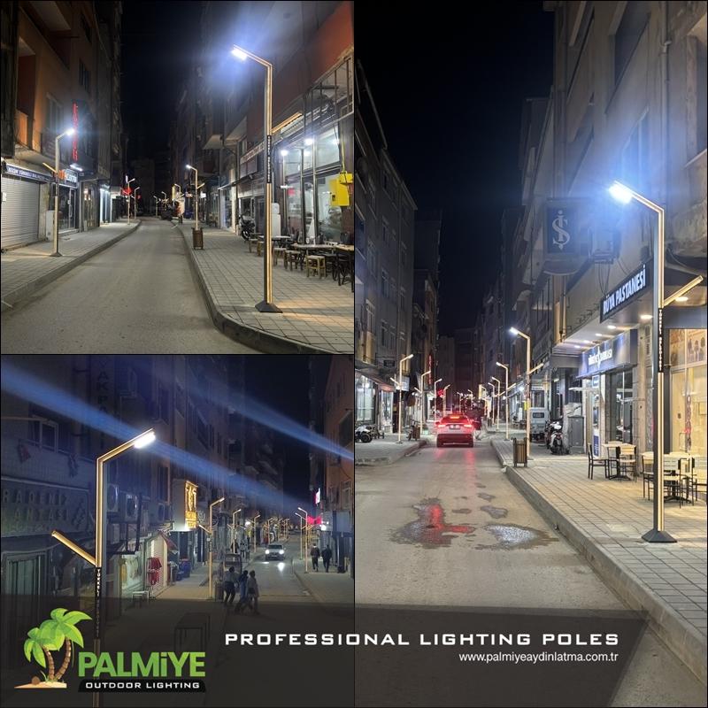 Sinop – Türkeli Municipalité — Projets d’éclairage de parcs et jardins — Palmiye Lighting