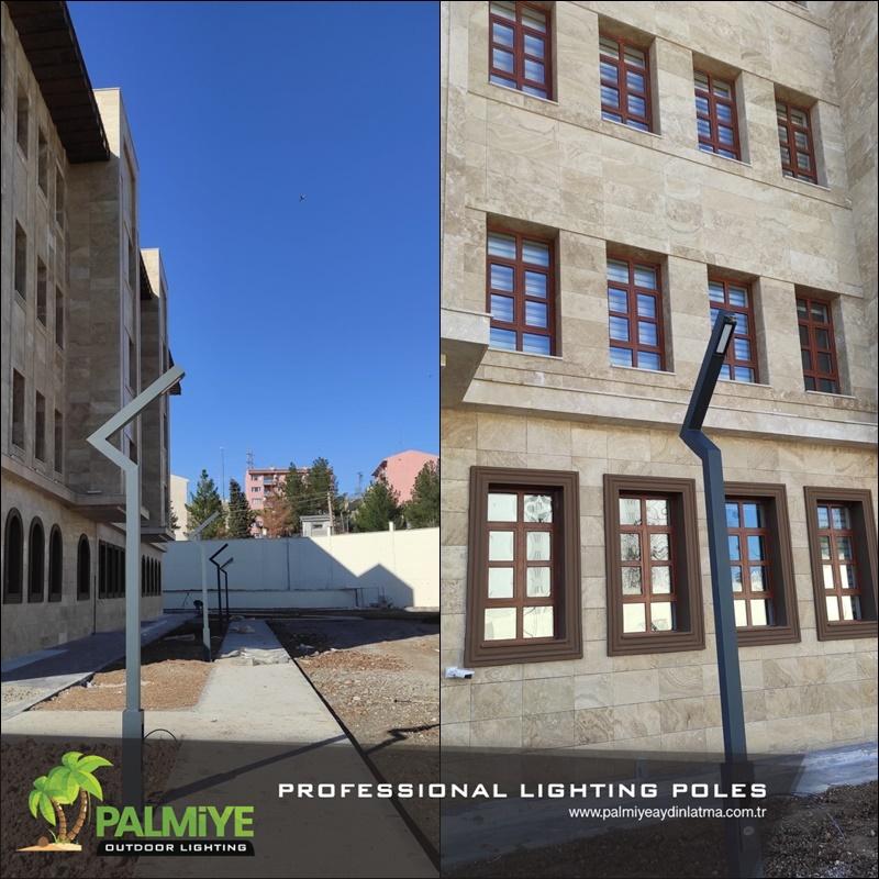 Şırnak – Cizre Commissariat — Projets d’éclairage de parcs et jardins — Palmiye Lighting