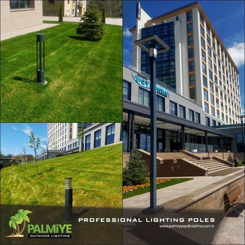 Russie – Hôtel spa · Vue 2 — Projets d’éclairage de parcs et jardins — Palmiye Lighting