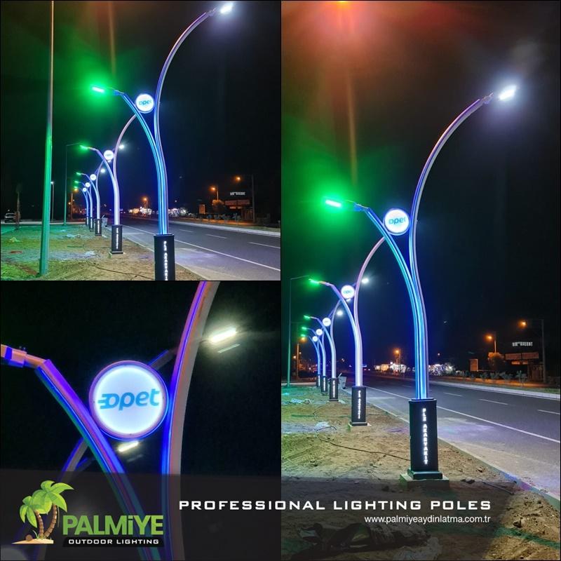 Muğla – Köyceğiz OPET — Projets d’éclairage de stations-service — Palmiye Lighting