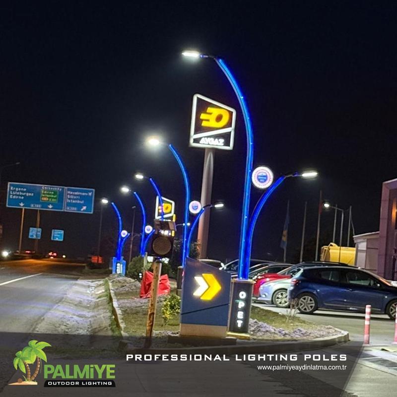 OPET – Vue supplémentaire du projet — Projets d’éclairage de stations-service — Palmiye Lighting