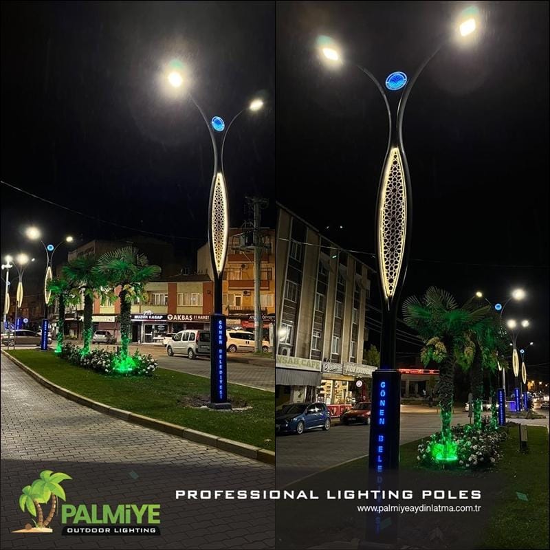 Balıkesir – Gönen / Vue 2 — Projets d’éclairage routier — Palmiye Lighting