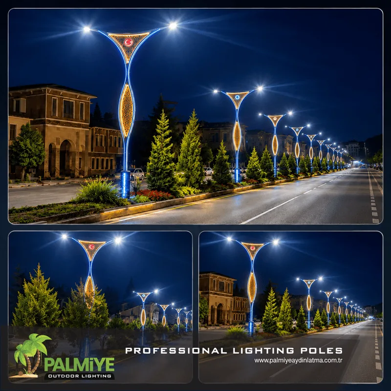 Projet d’éclairage : Bayburt – Aydıntepe — Palmiye Lighting