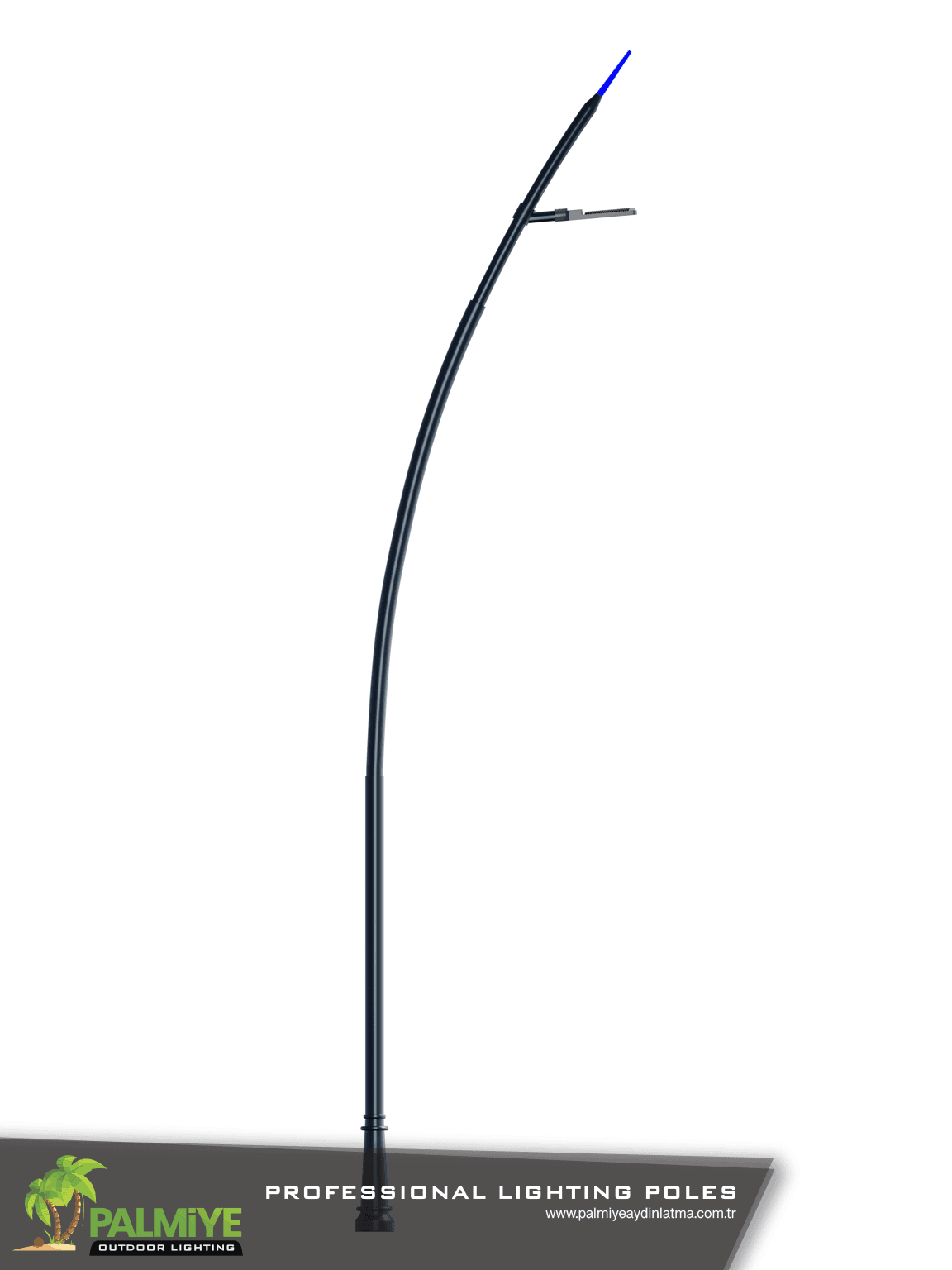 ISADORA v2 – mât routier en acier galvanisé – Palmiye Lighting