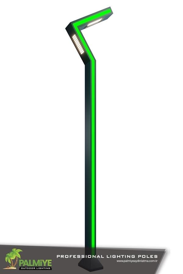 MISTY v3 – mât d’éclairage pour parcs et jardins – Palmiye Lighting