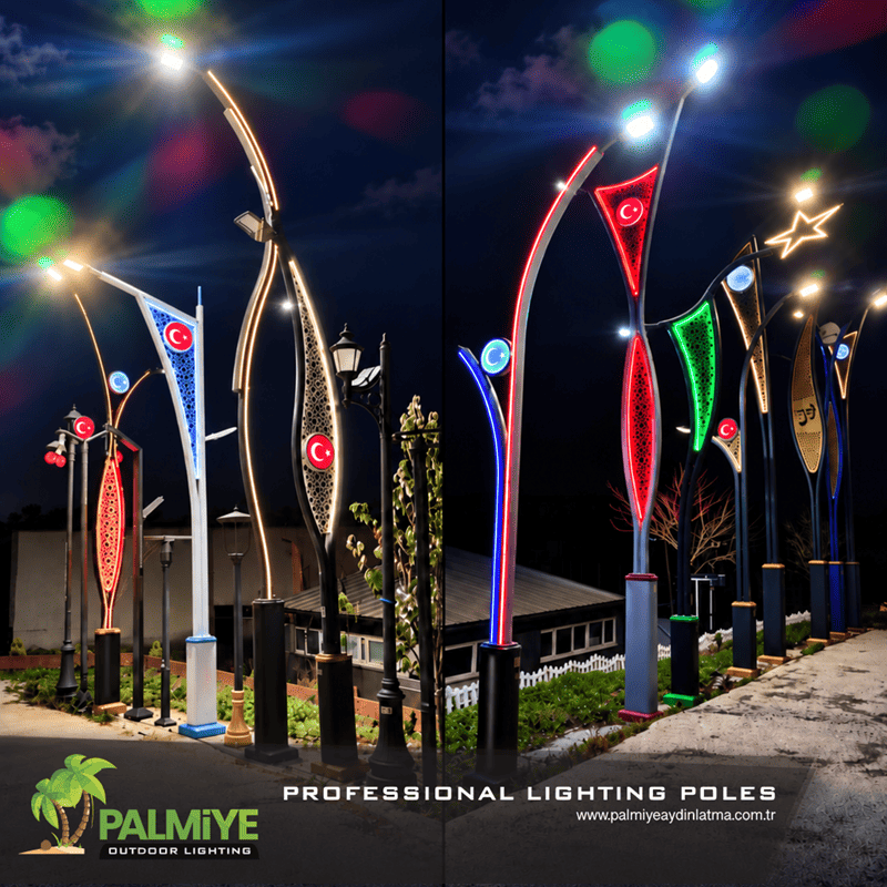 Завод опор освещения в Стамбуле — Palmiye Lighting