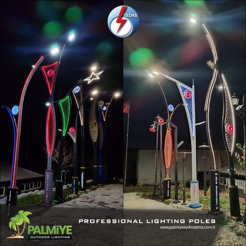 Завод опор освещения в Стамбуле — Palmiye Lighting