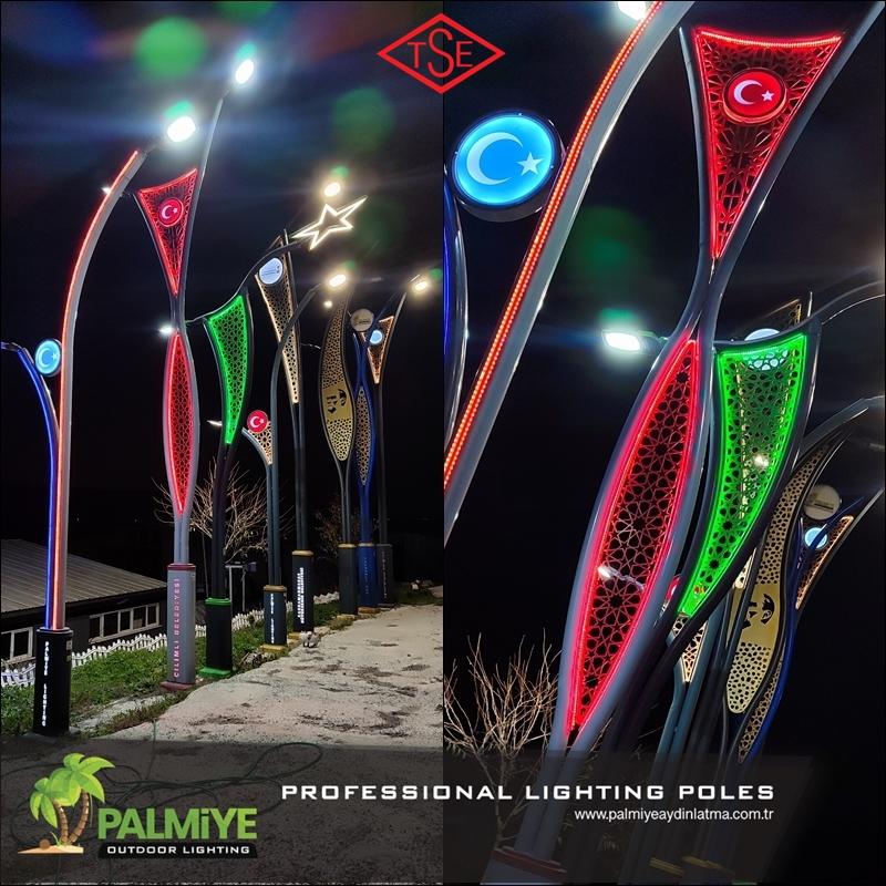 Завод опор освещения в Стамбуле — Palmiye Lighting