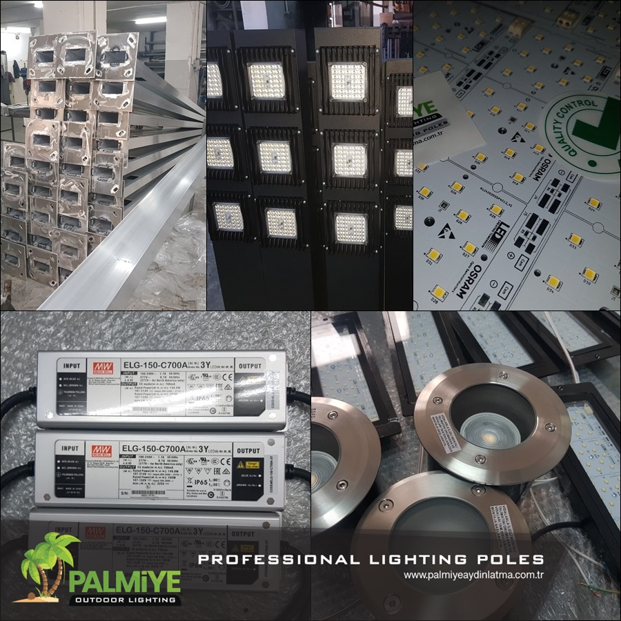Завод опор освещения в Стамбуле — Palmiye Lighting
