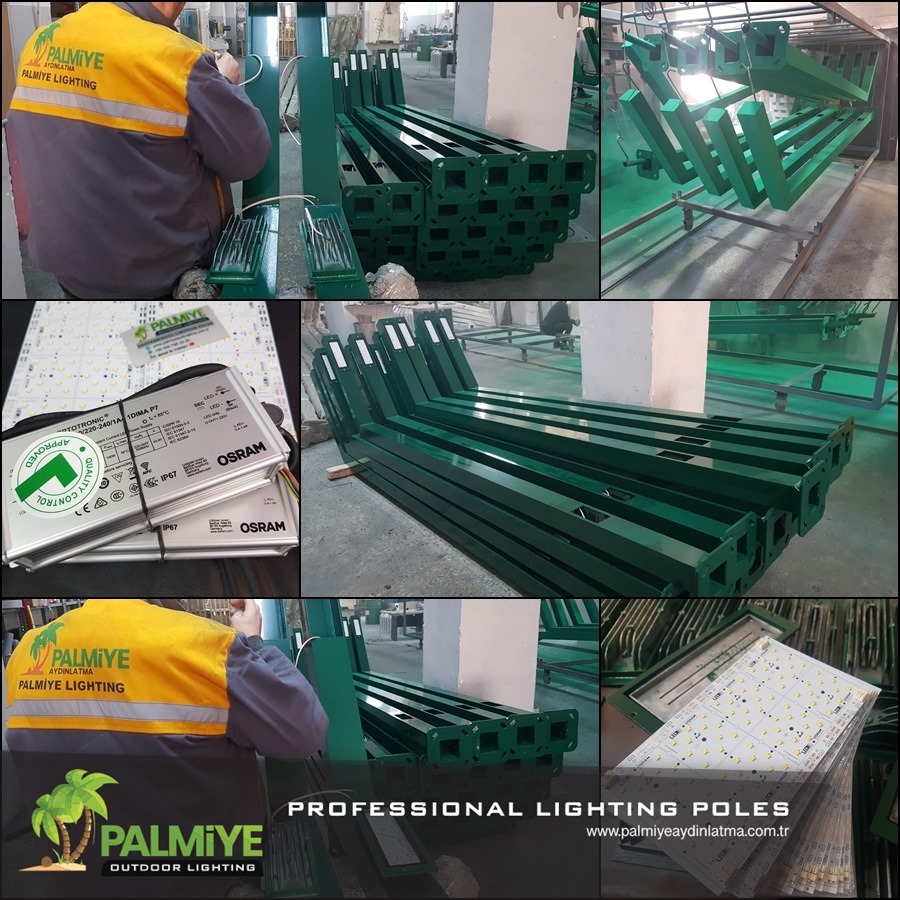 Завод опор освещения в Стамбуле — Palmiye Lighting