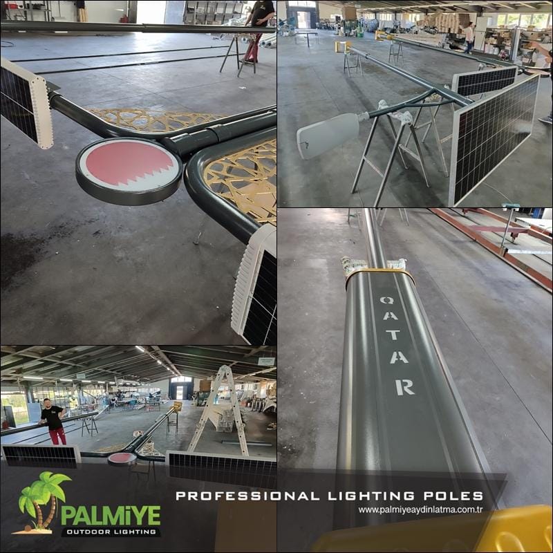 Завод опор освещения в Стамбуле — Palmiye Lighting