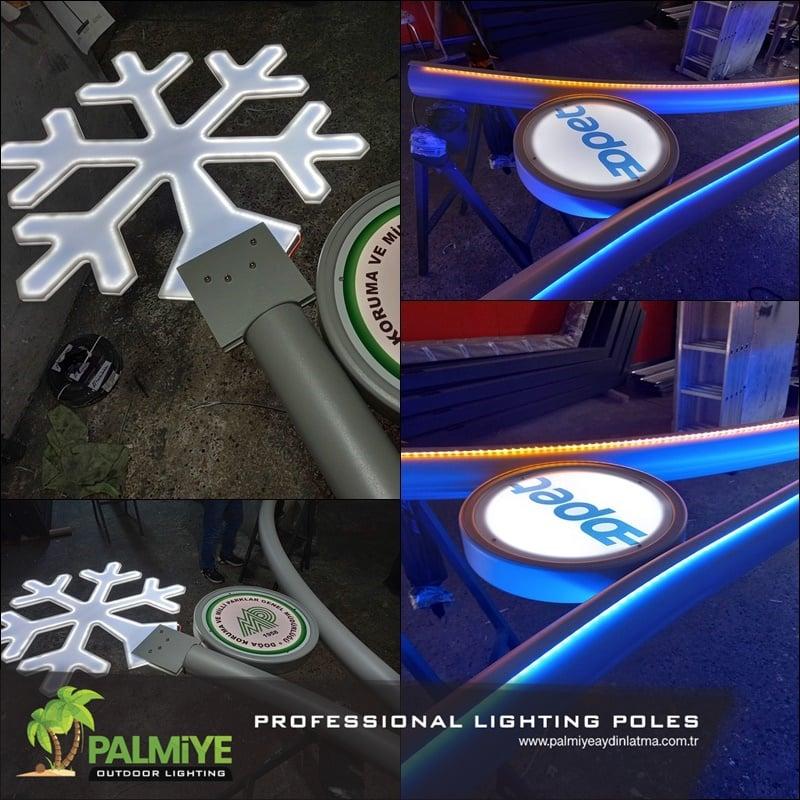 Завод опор освещения в Стамбуле — Palmiye Lighting