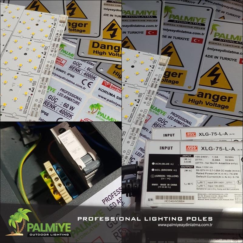 Завод опор освещения в Стамбуле — Palmiye Lighting