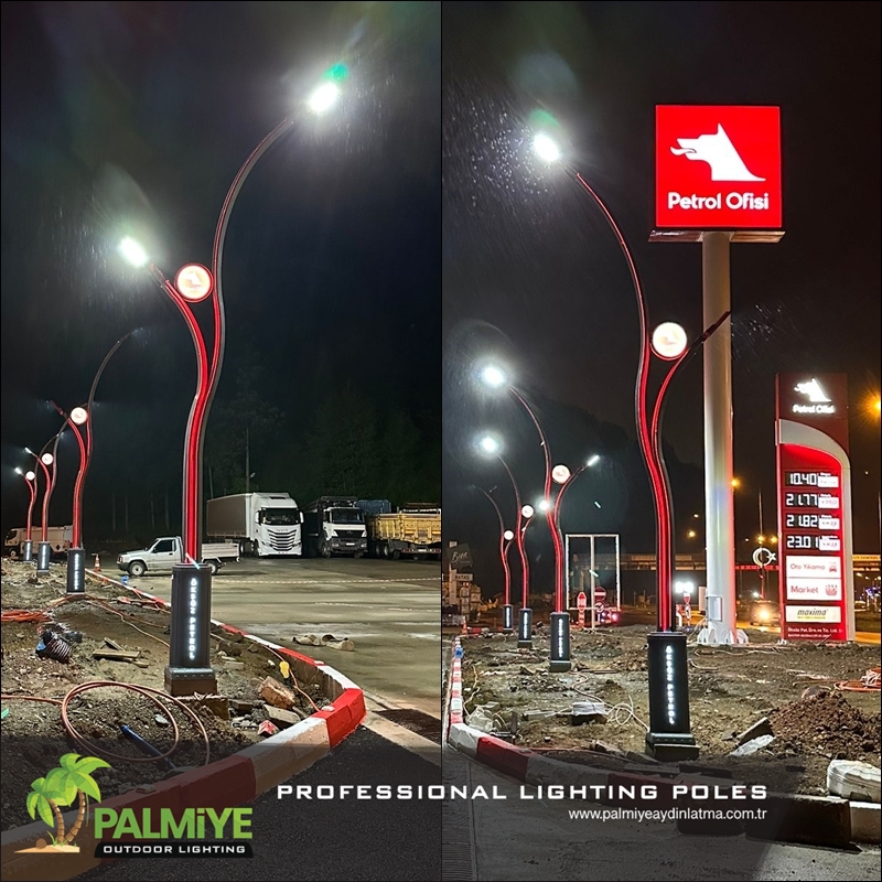 Ризе – Дерепазары Петрол Офиси — Проекты освещения АЗС — Palmiye Lighting