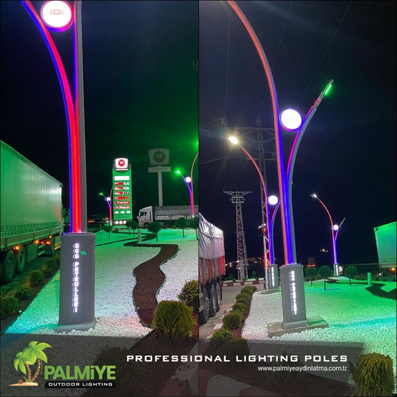 Анкара – ГГГ Петроллери — Проекты освещения АЗС — Palmiye Lighting